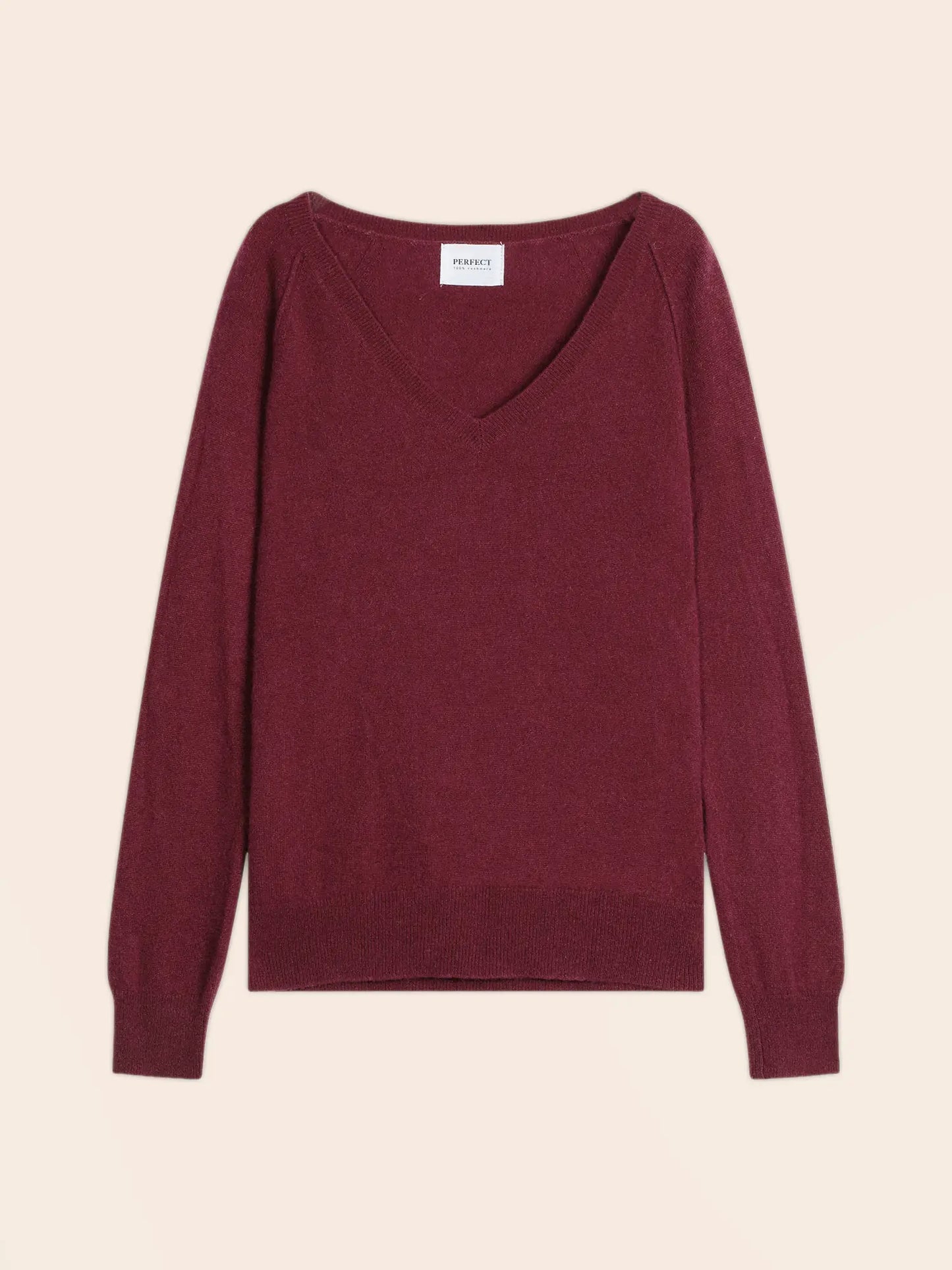 PENELOPE pullover v-ausschnitt tomette