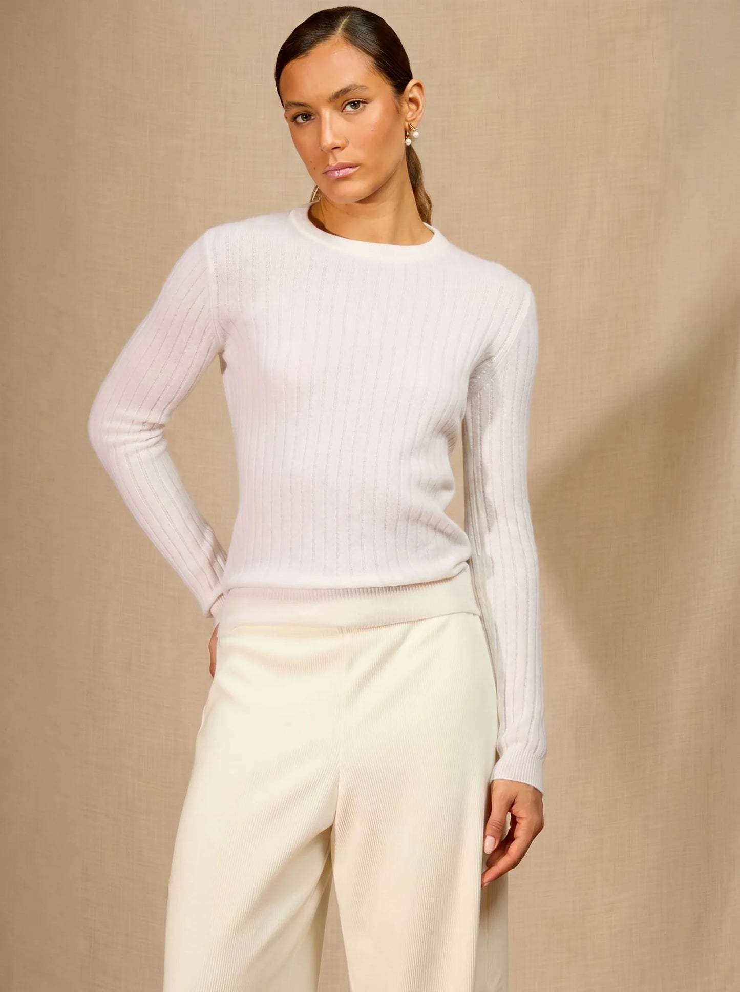 KYLIE sweater crew neck snow