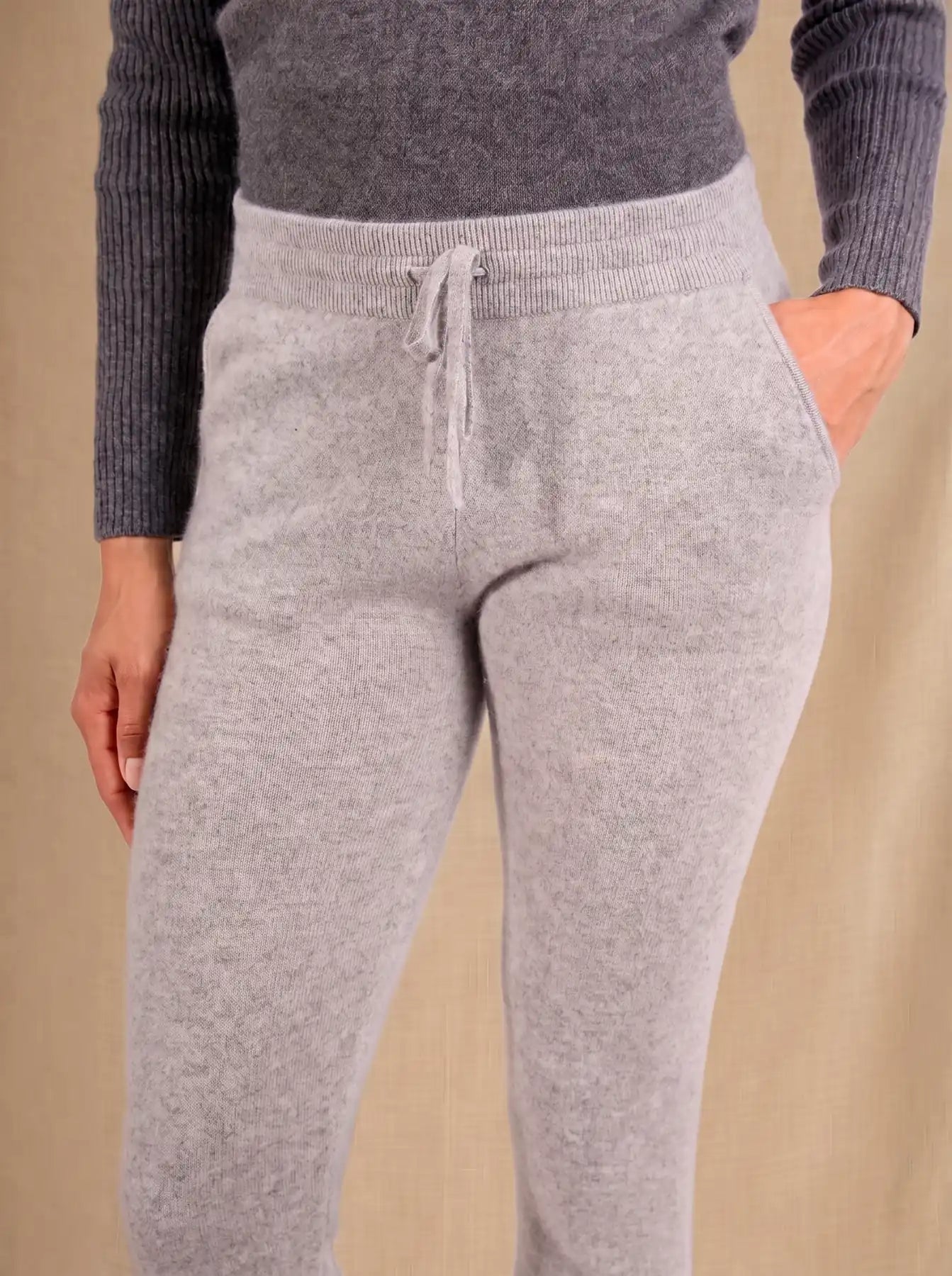 GWEN jogginghose wolke meliert
