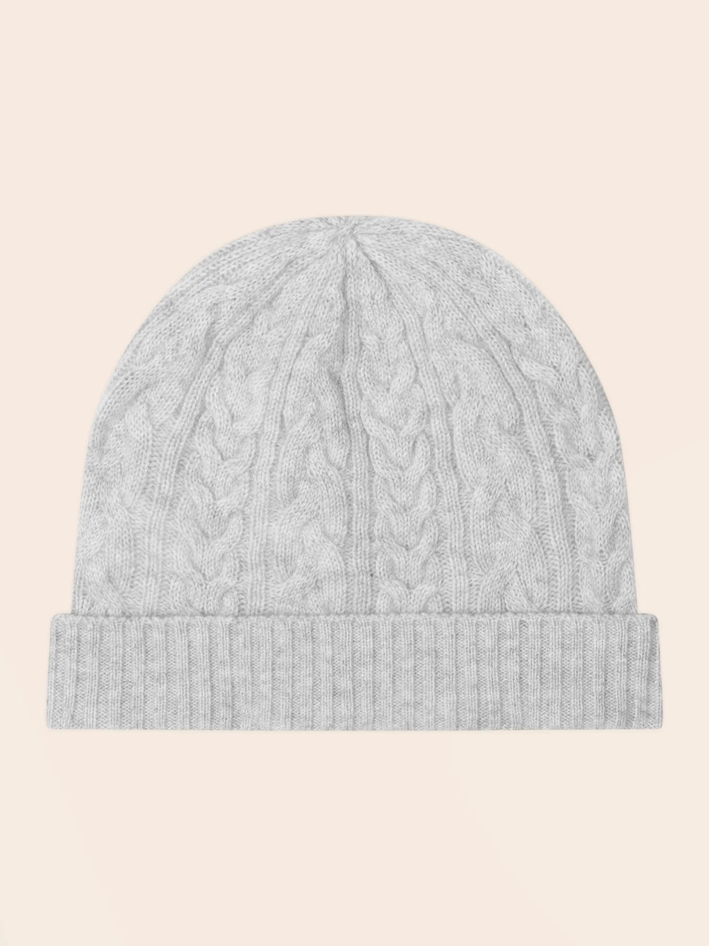 POPI beanie 4 ply heather glacier