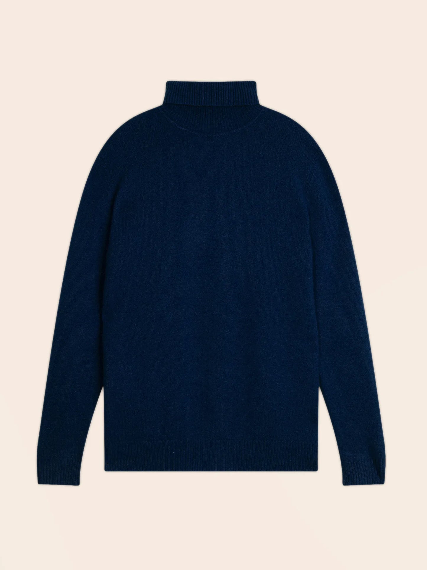 MARIUS sweater turtleneck 4 ply midnight
