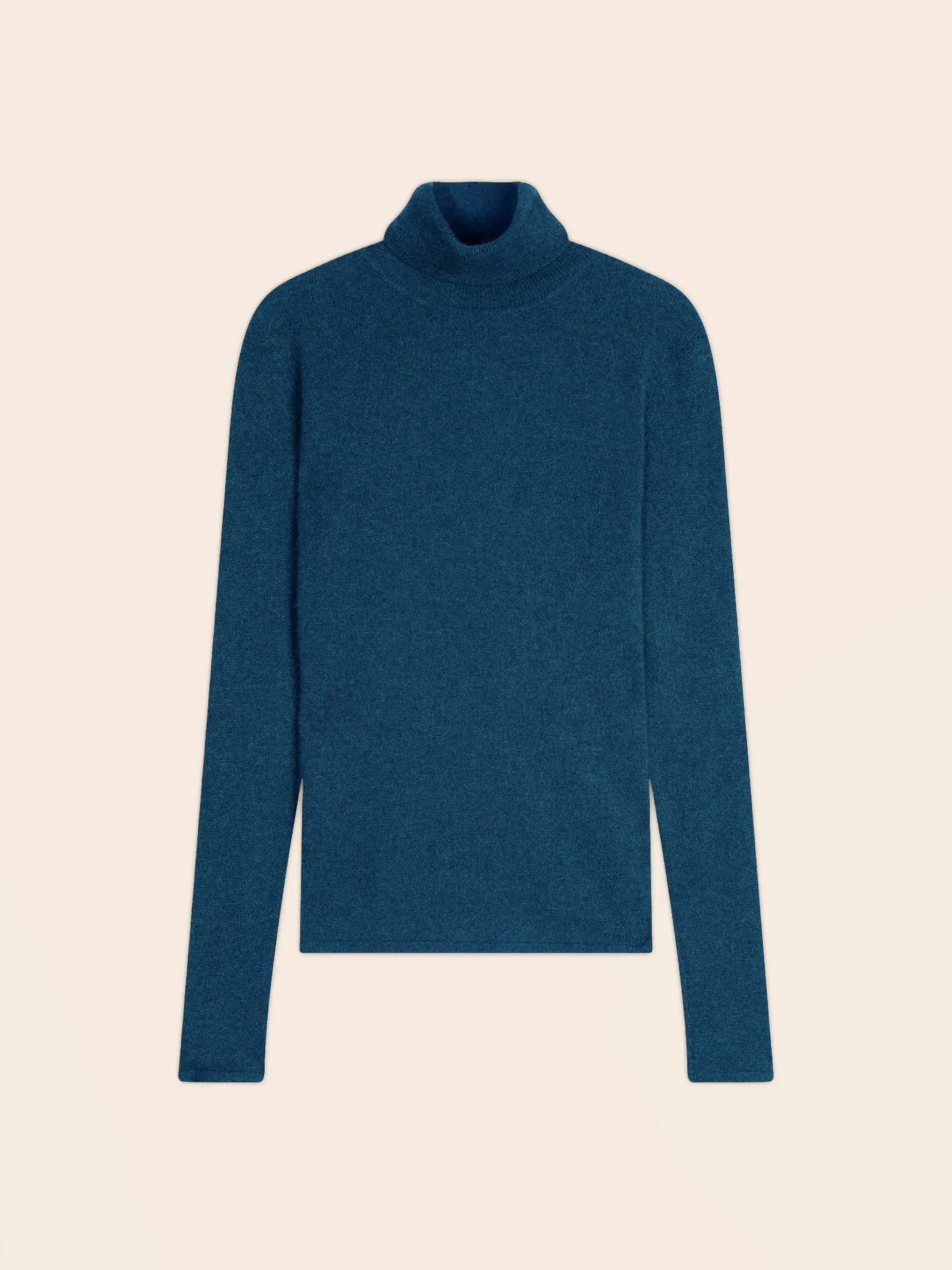 ASHLEY sweater turtleneck heather atlantic