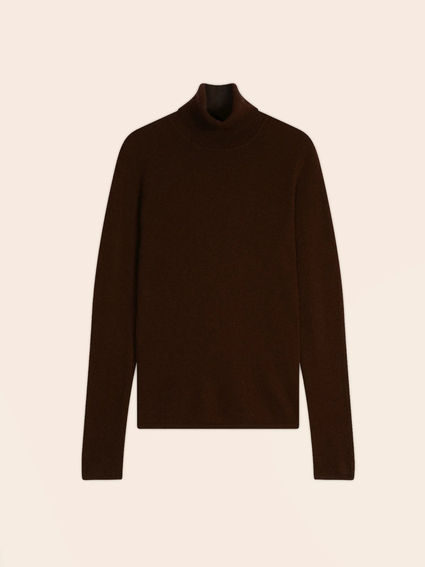 ASHLEY sweater turtleneck coffee