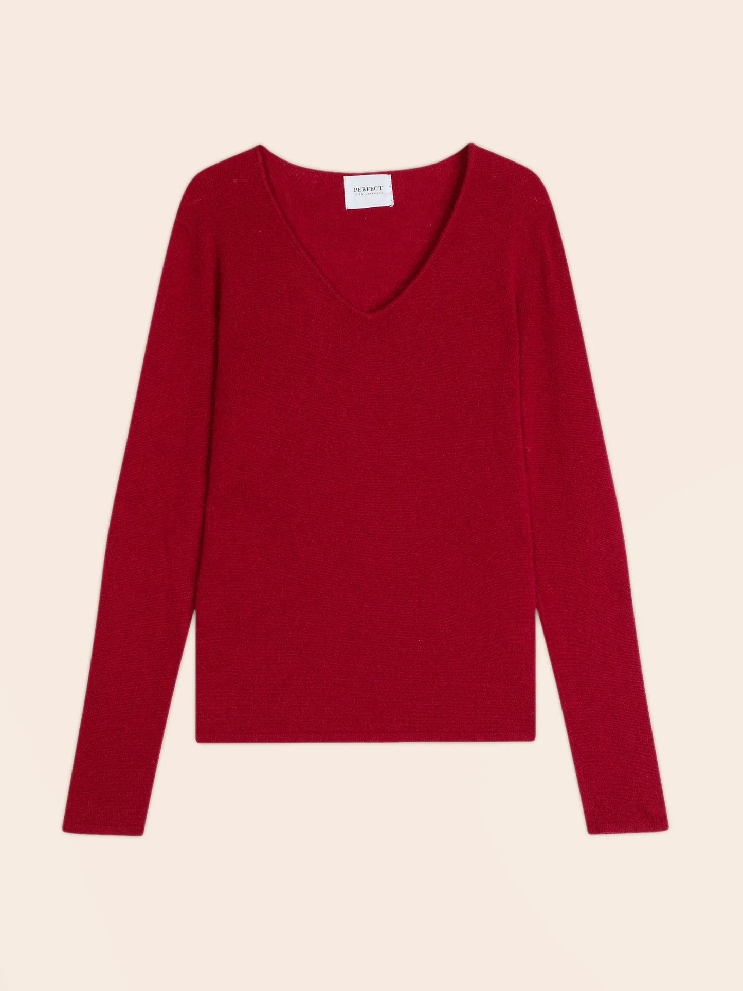 SHANNON sweater v-neck raspberry