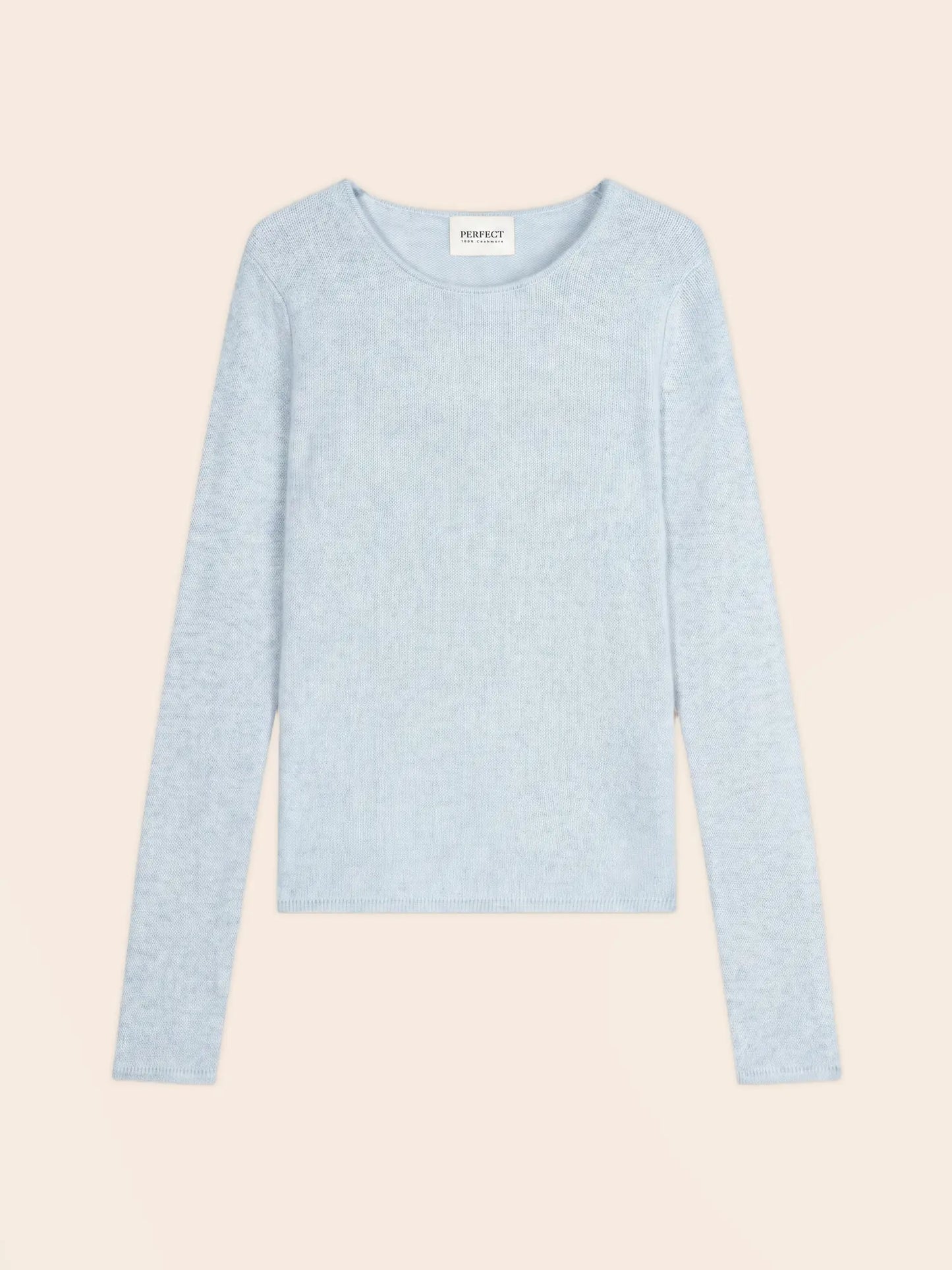 MARYA sweater crew neck 4 ply frost