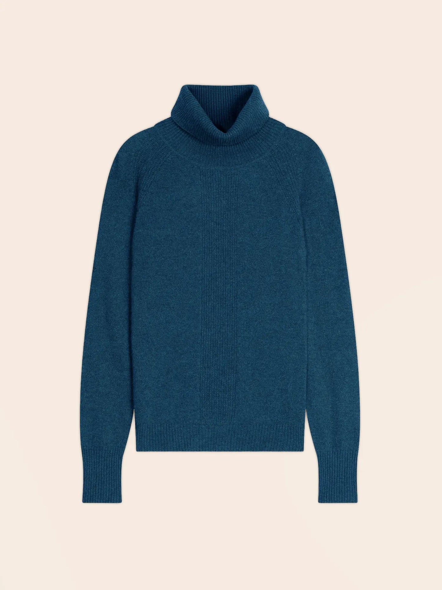 FLORIVIEN pullover rollkragen atlantik meliert