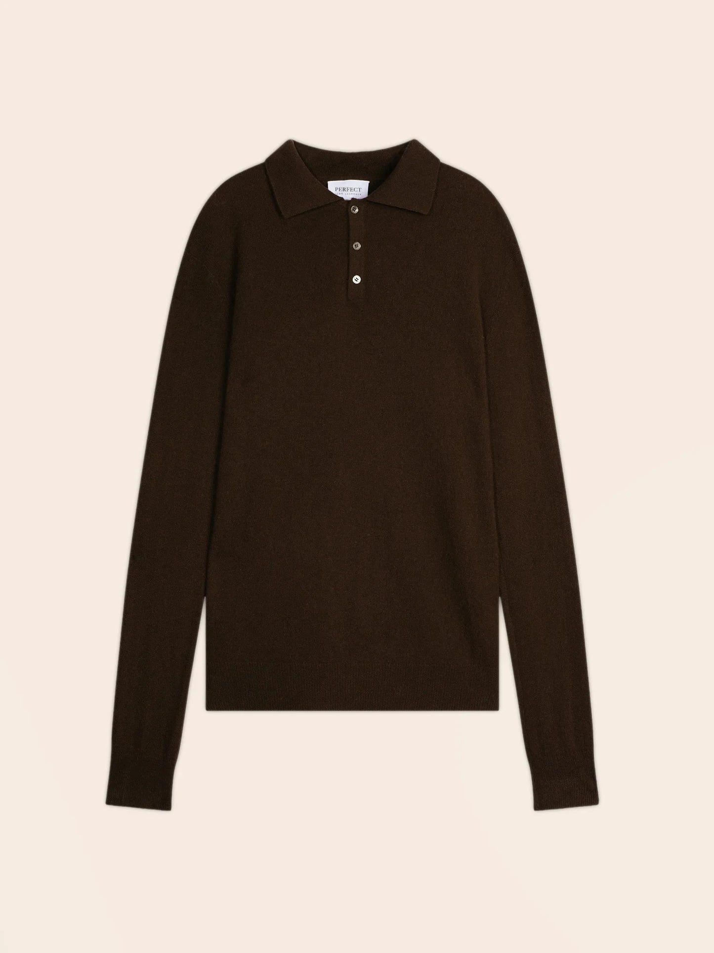 ALEX poloshirt langarm choco