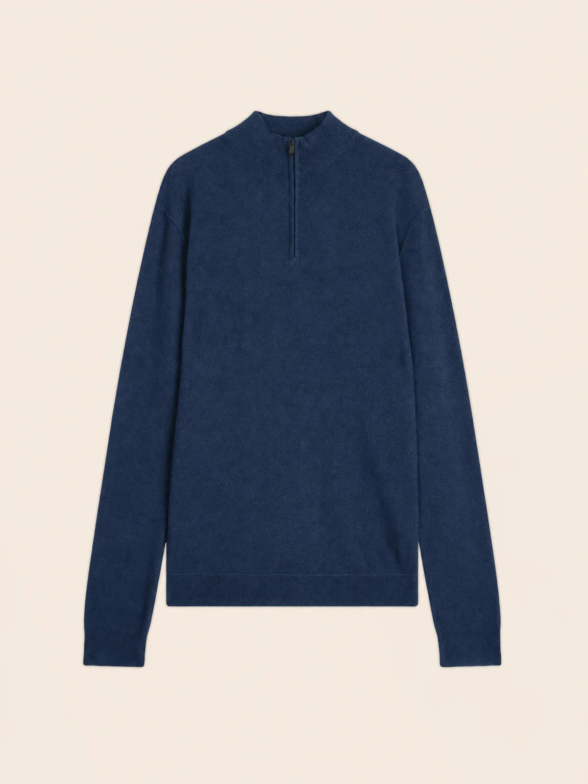 LUCAS sweater cuffed beanie heather ocean