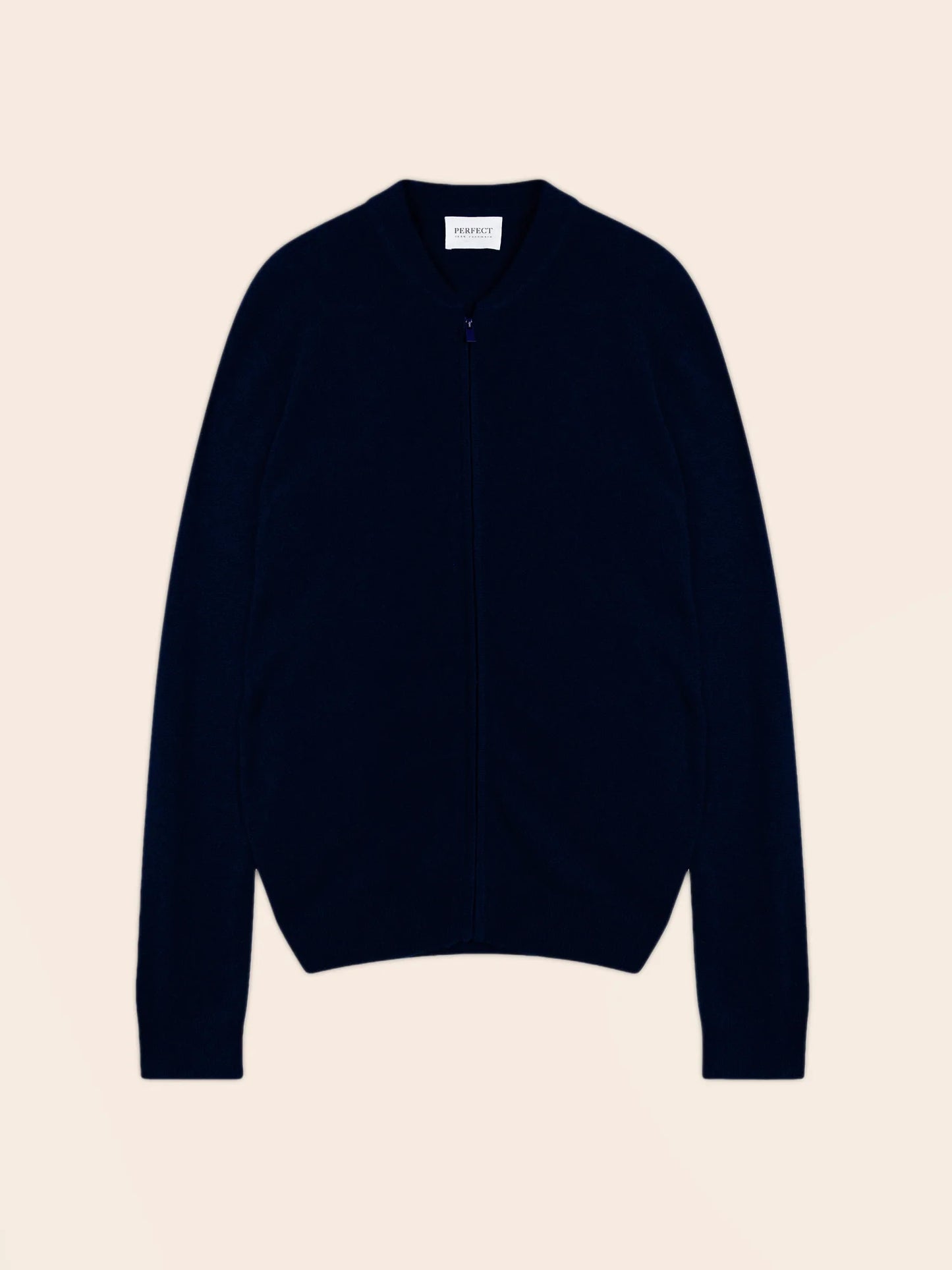 RAMON vest zipped col mao navy