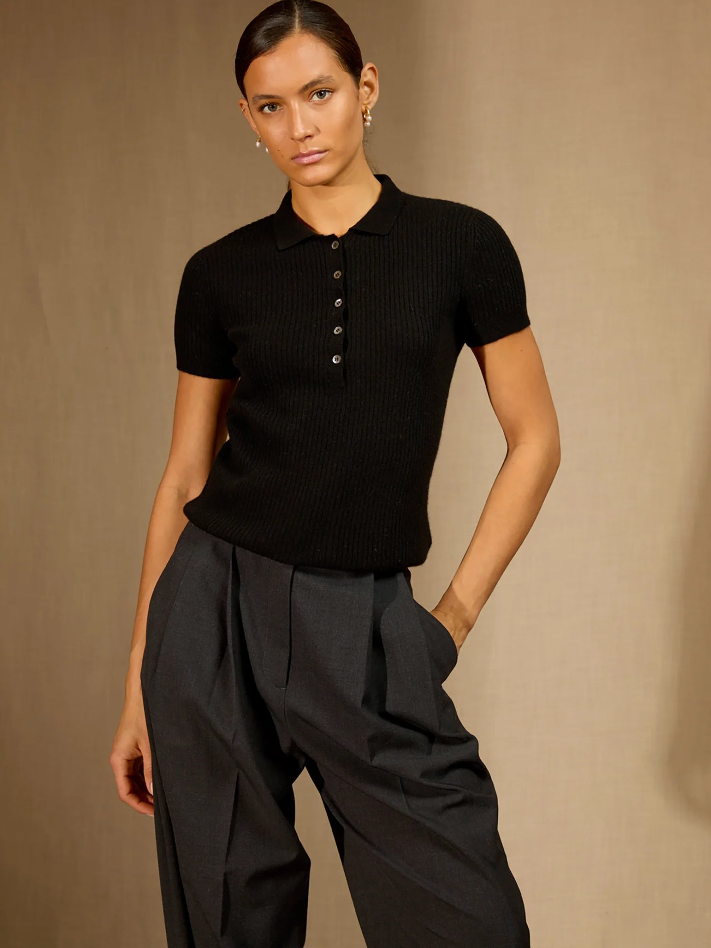 SINEAD polo black