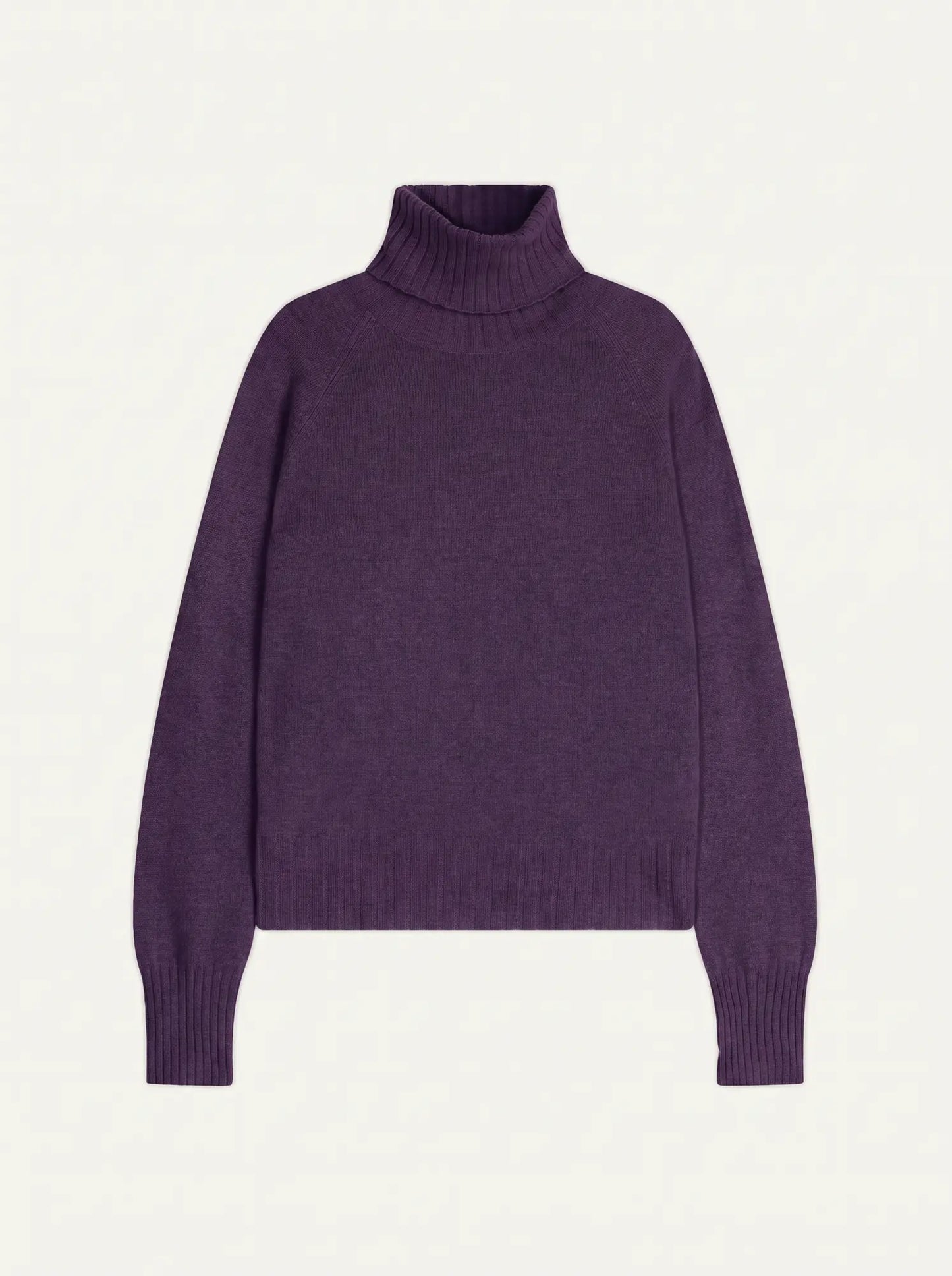 ZERION sweater turtleneck heather purple
