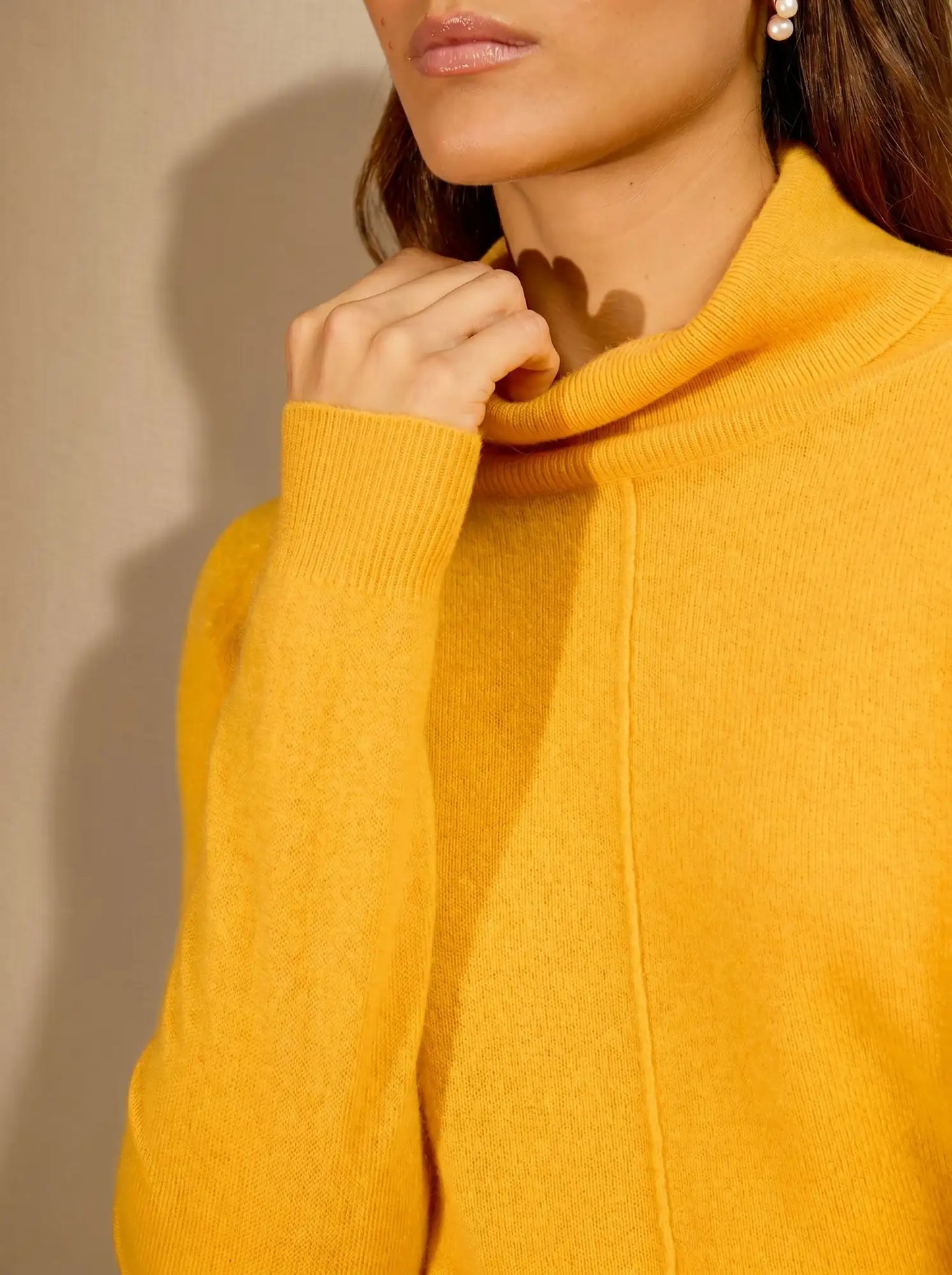 CARRICK sweater turtleneck loquat