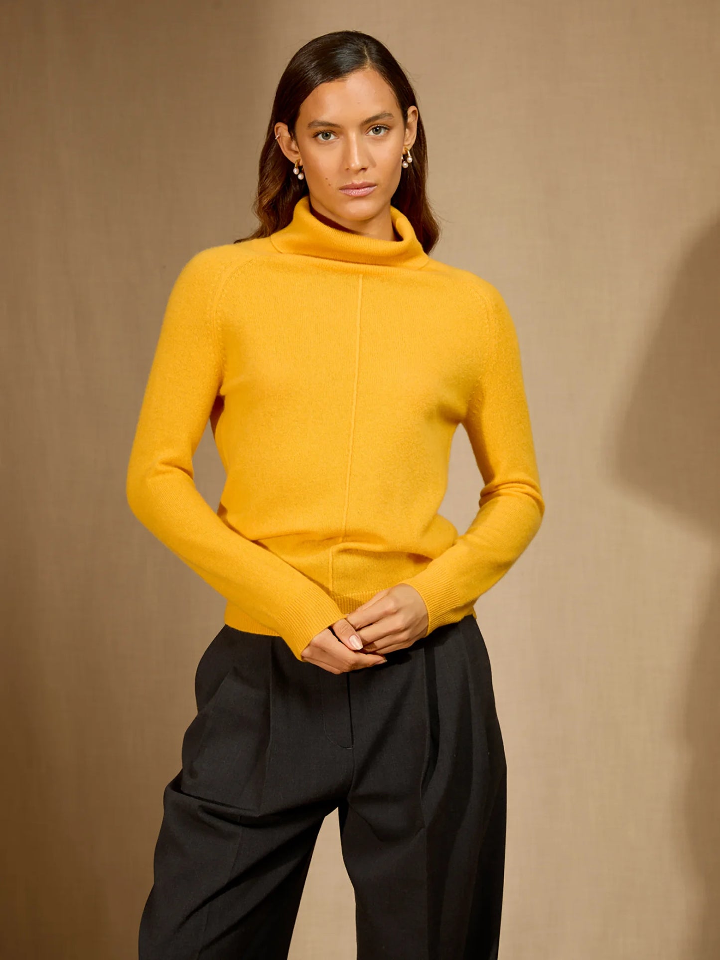 CARRICK sweater turtleneck loquat