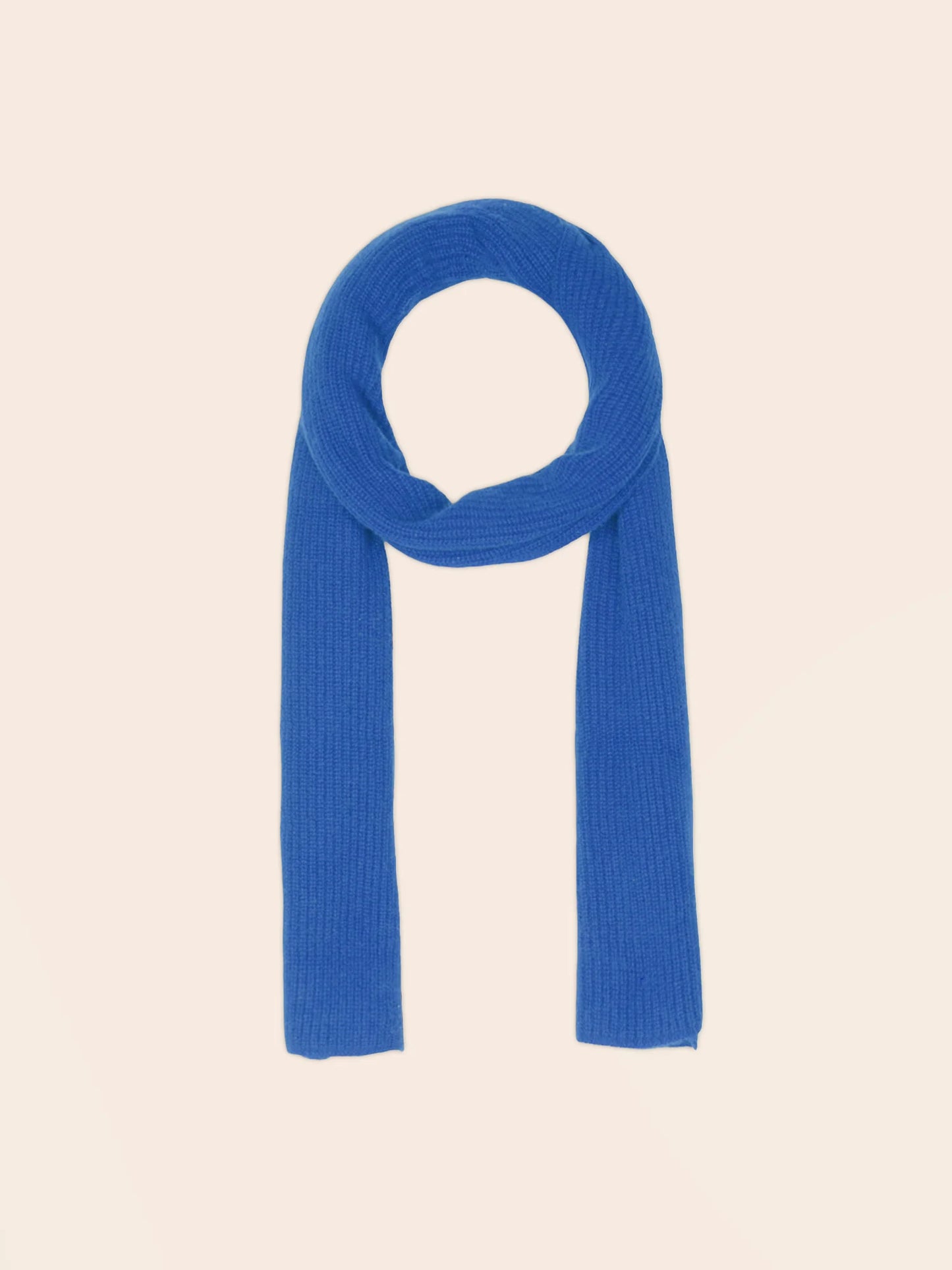LOUANE scarf 4 ply electric blue