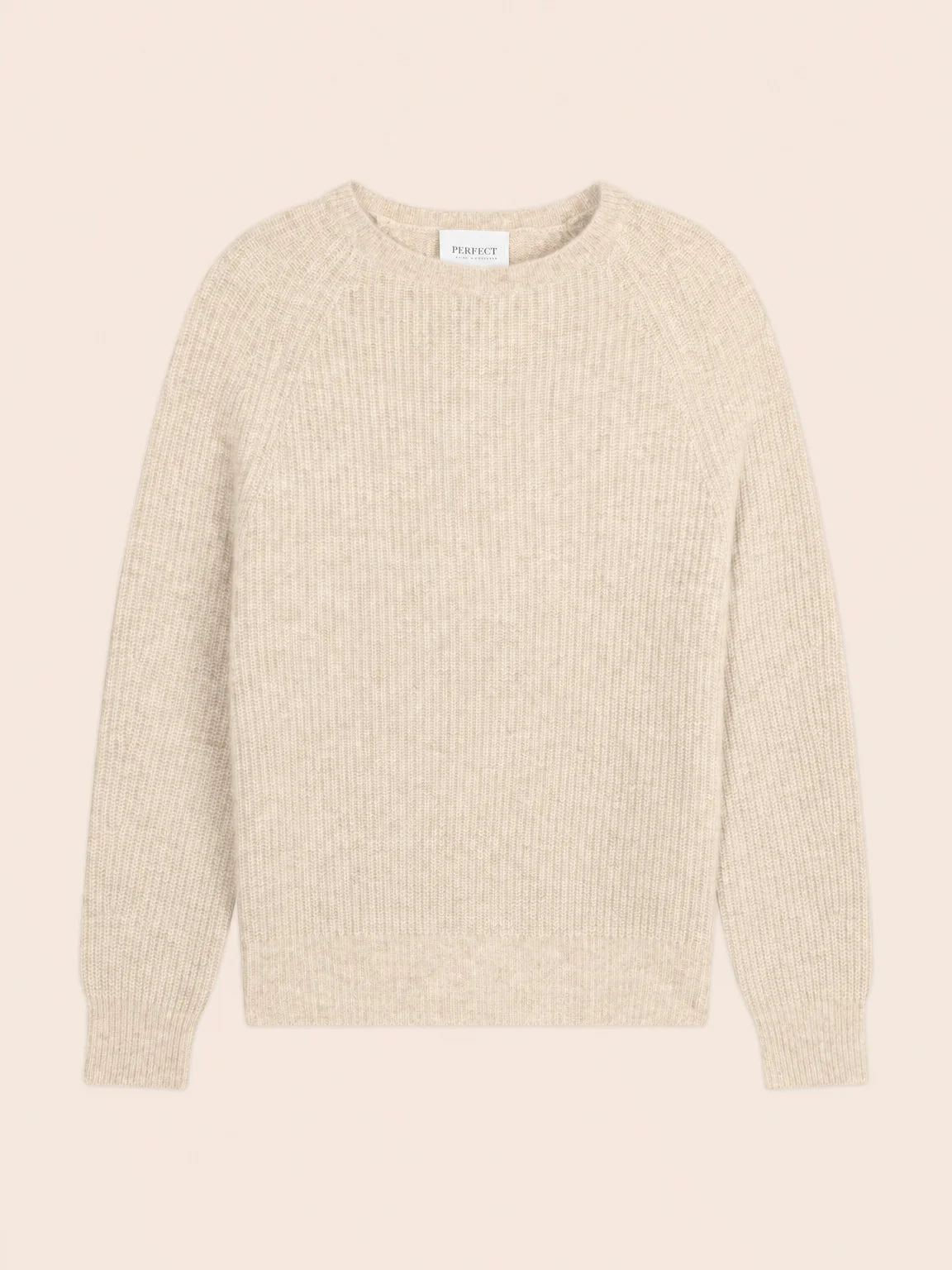 OCEANE sweater crew neck 4 ply oat