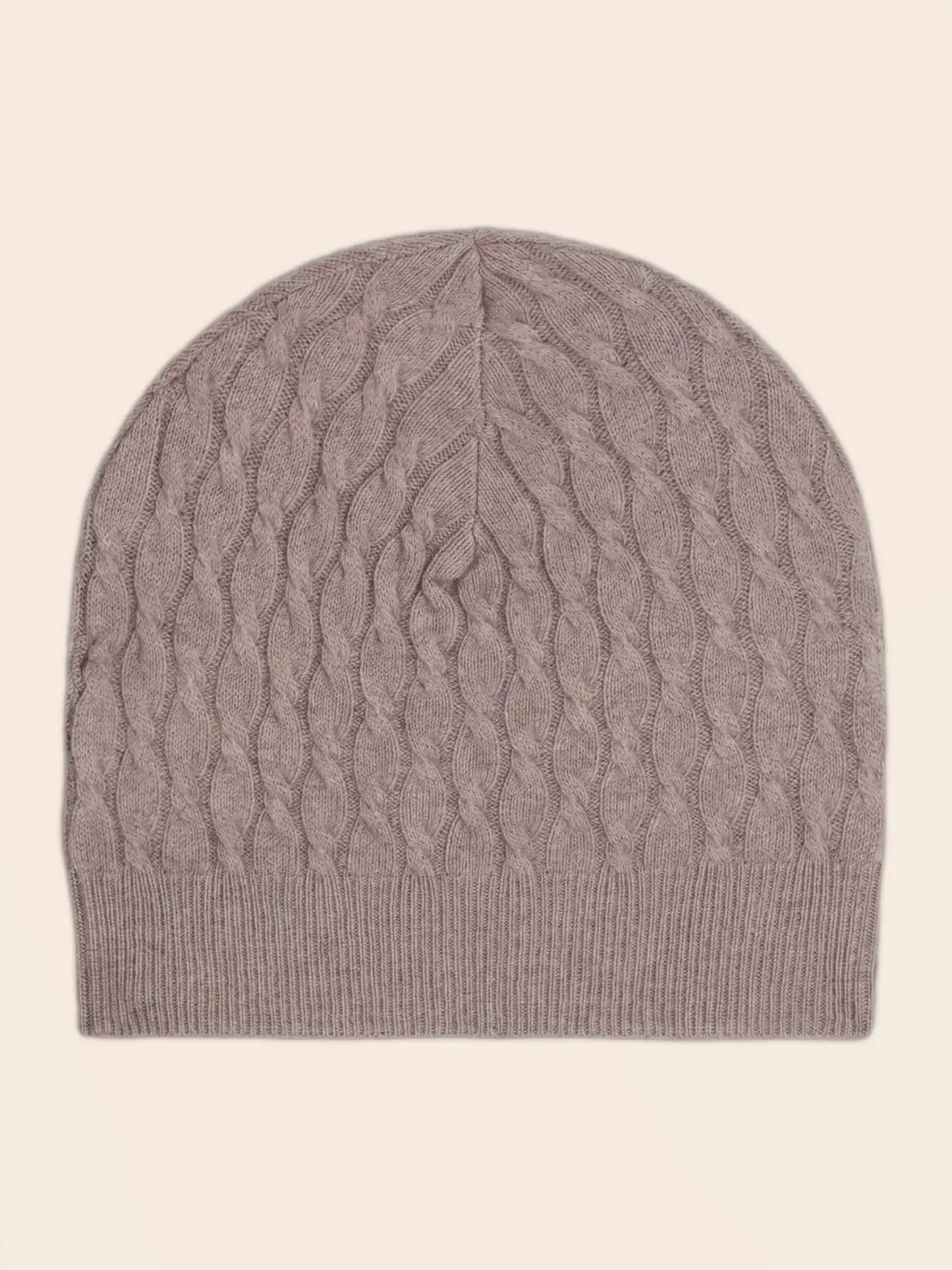 ALEJANDRO beanie light heather taupe