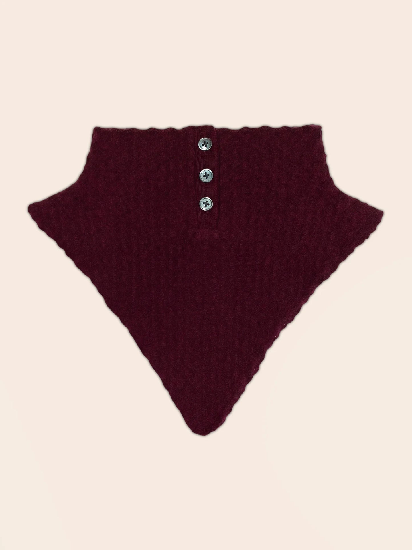 DARIEL neck warmer burgundy