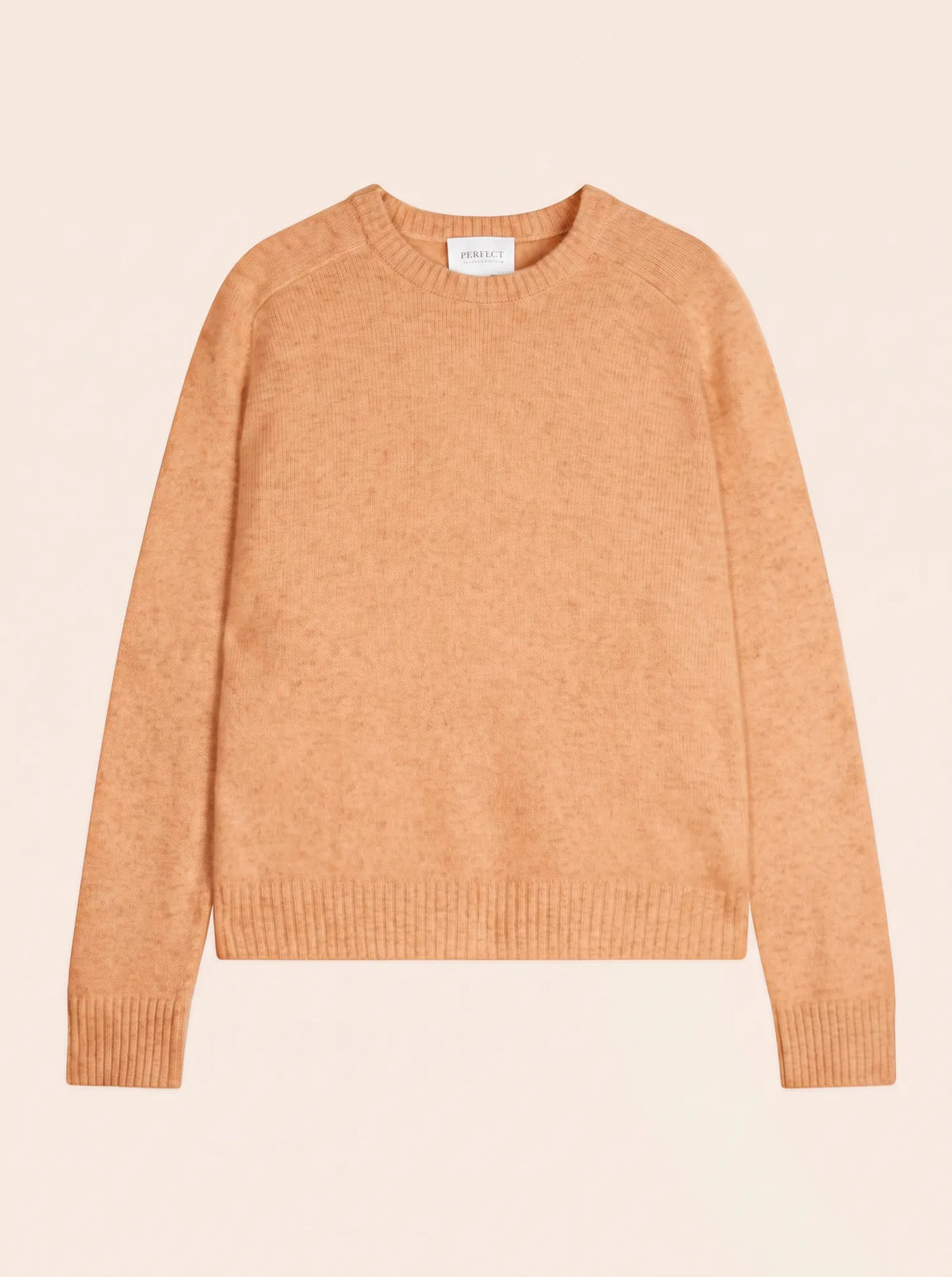 CASSIA Pull Col Rond 4 Fils Sahara
