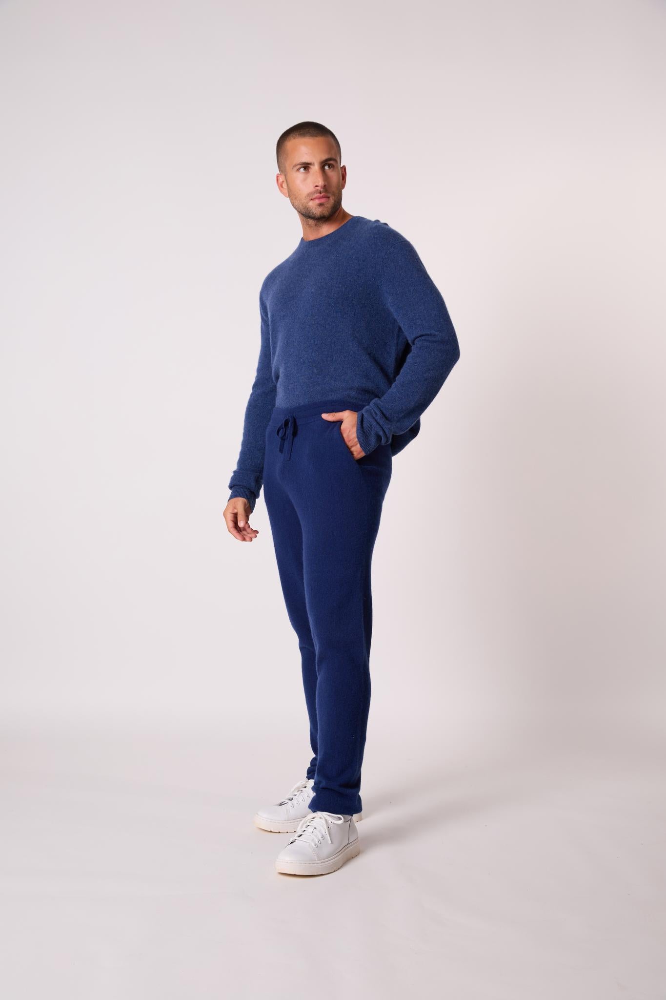 STUART jogging minuit 100% cachemire