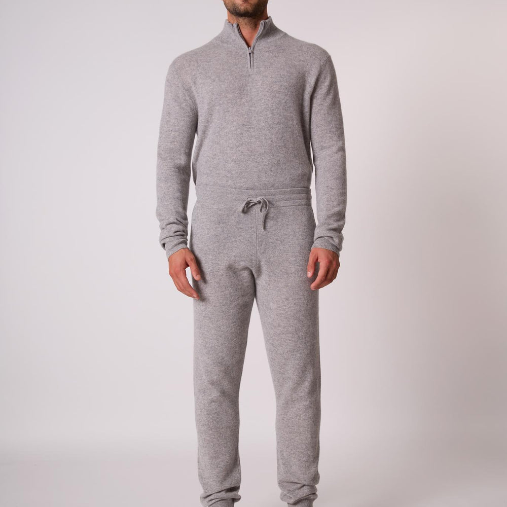 STUART jogging nuage chiné 100% cachemire