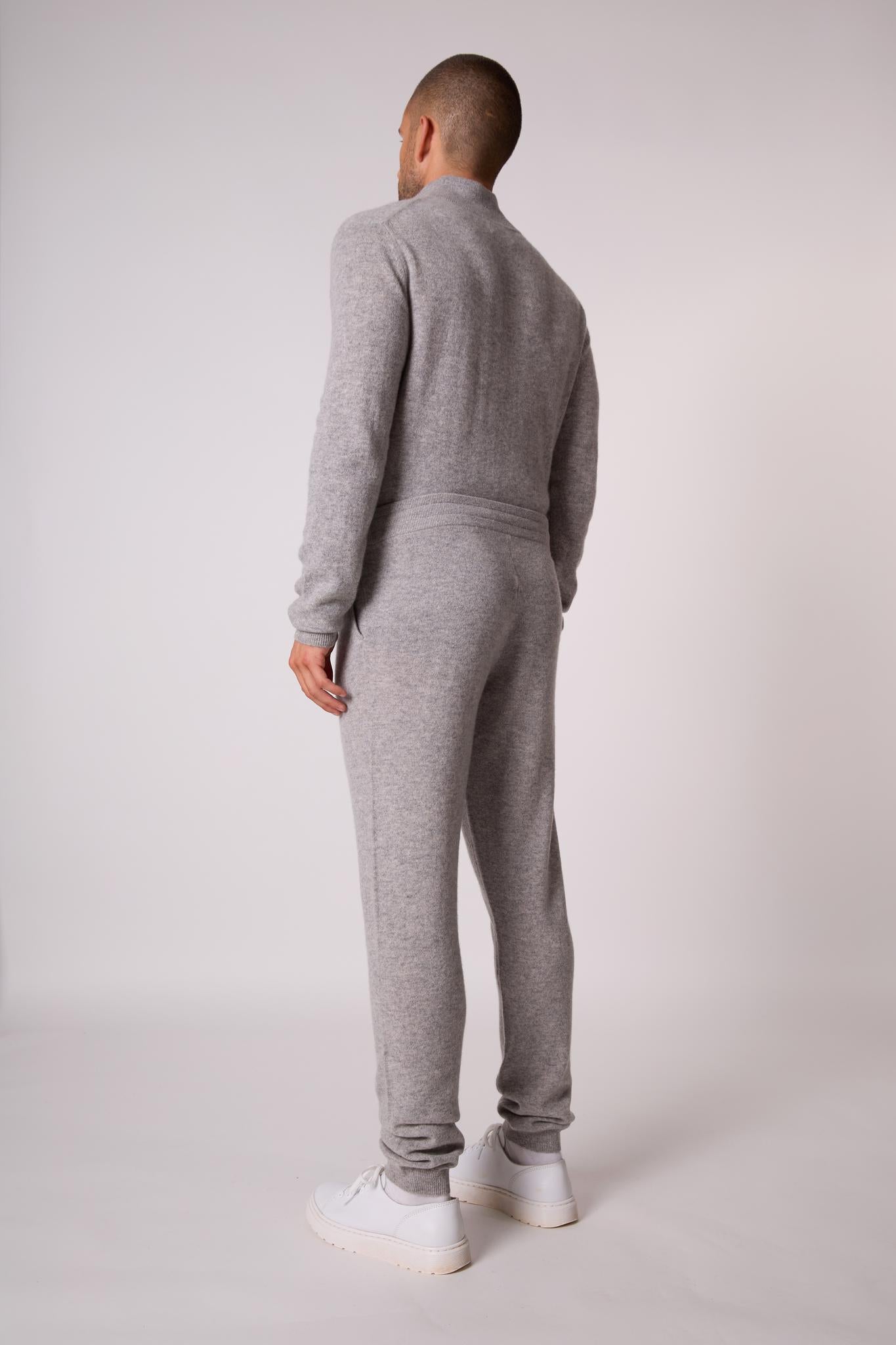STUART jogging nuage chiné 100% cachemire