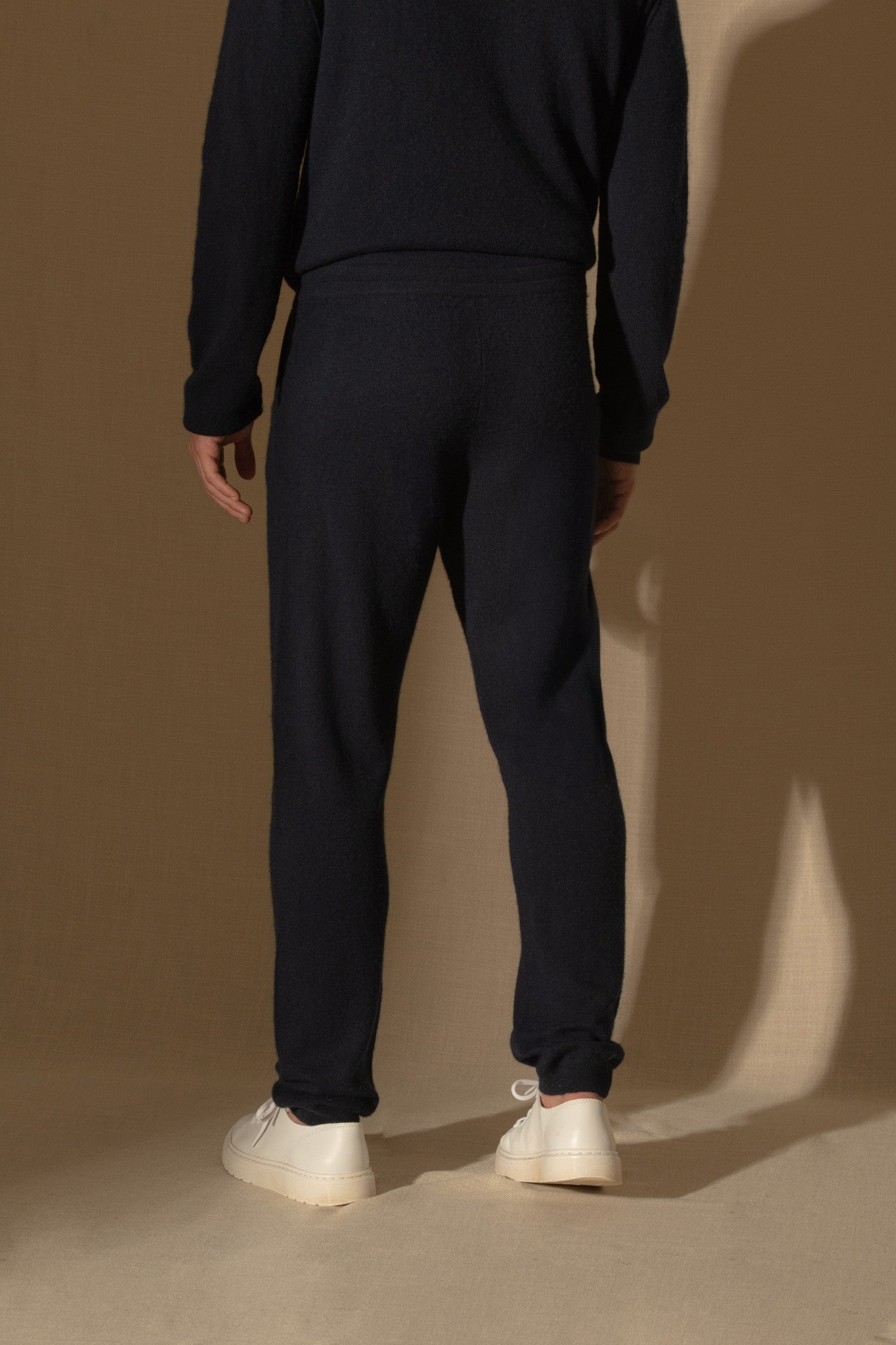 stu/osart jogging navy 100% cachemire