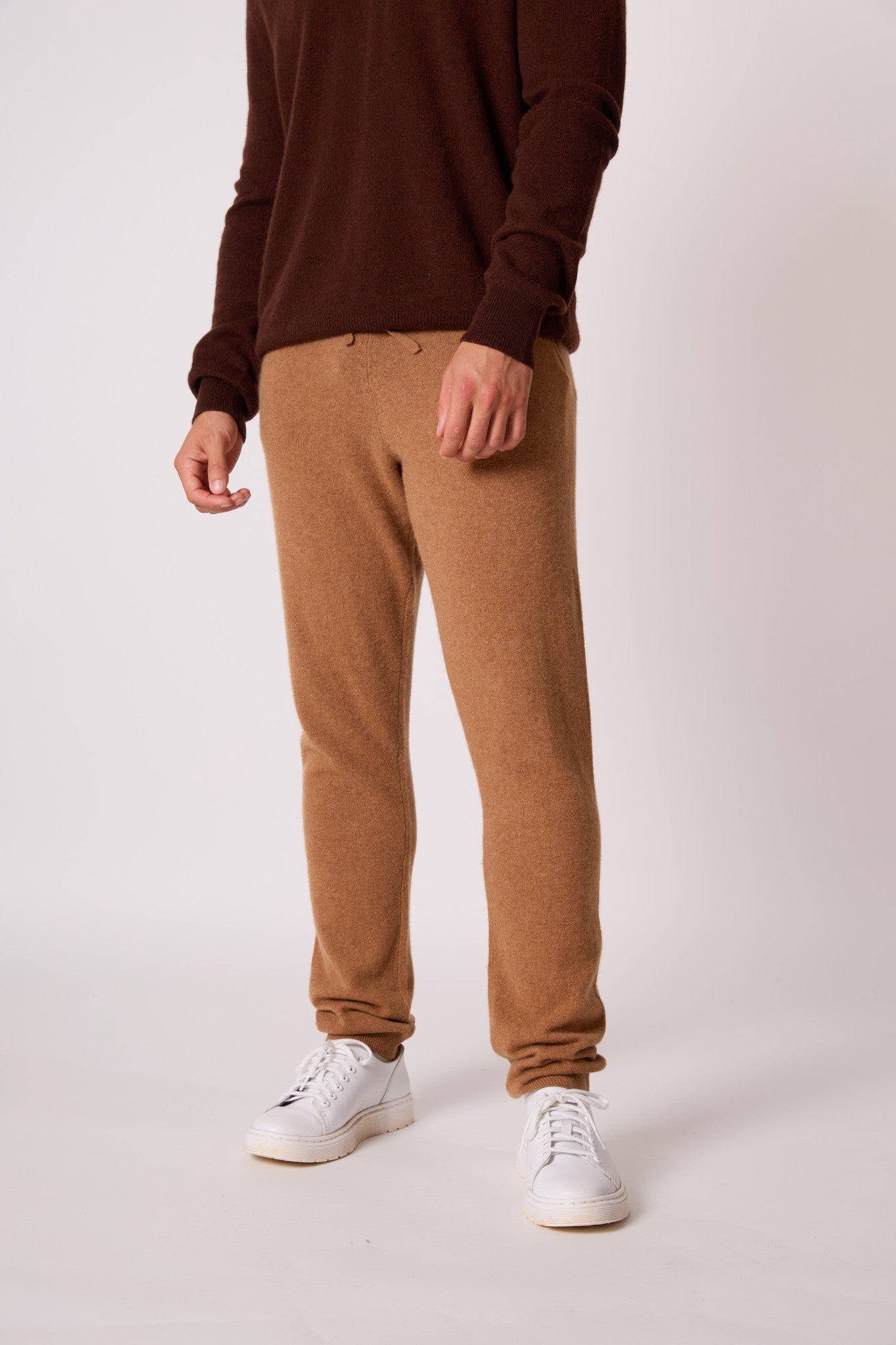 stu/osart jogging noisette 100% cachemire