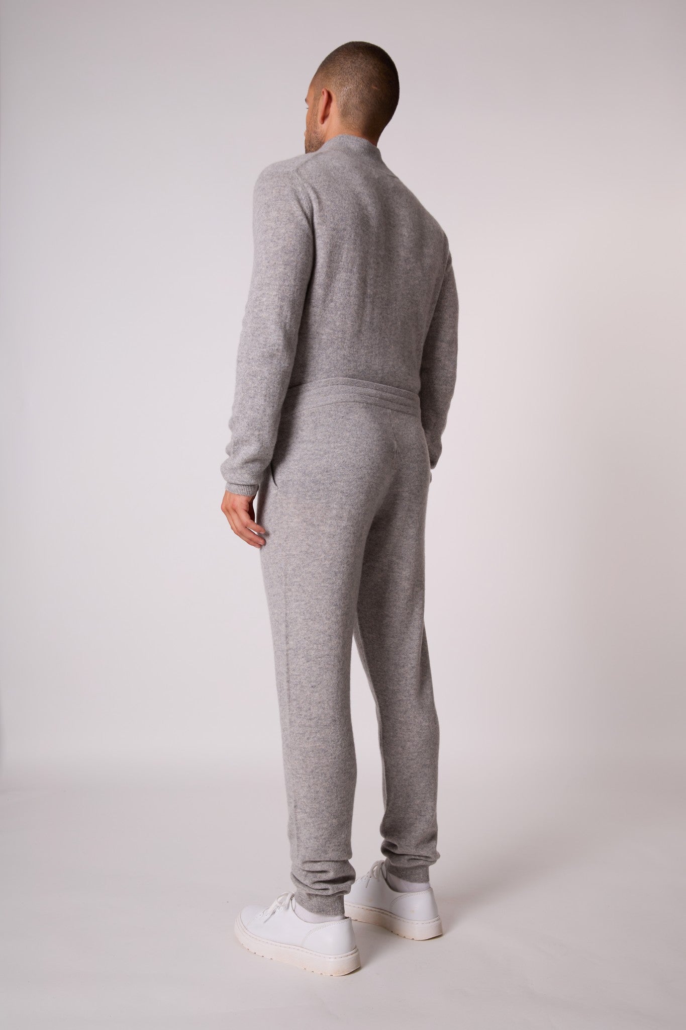 stu/osart jogging nuage chiné 100% cachemire