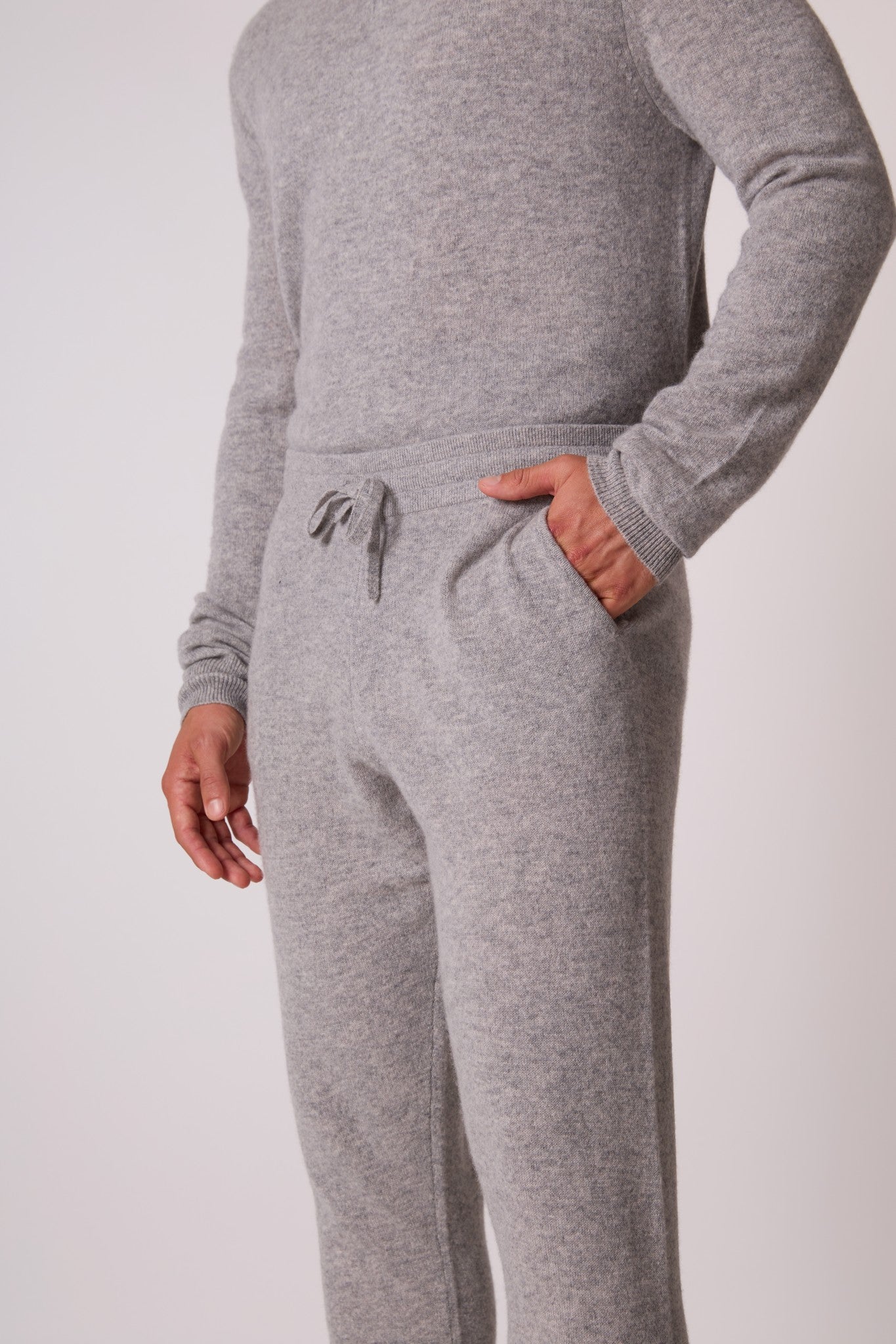 stu/osart jogging nuage chiné 100% cachemire