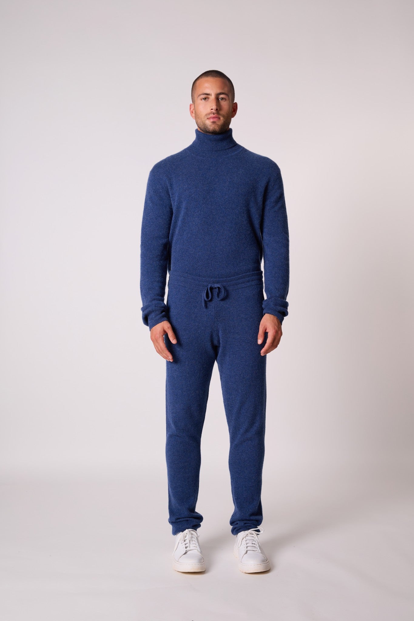 stu/osart jogging océan chiné 100% cachemire