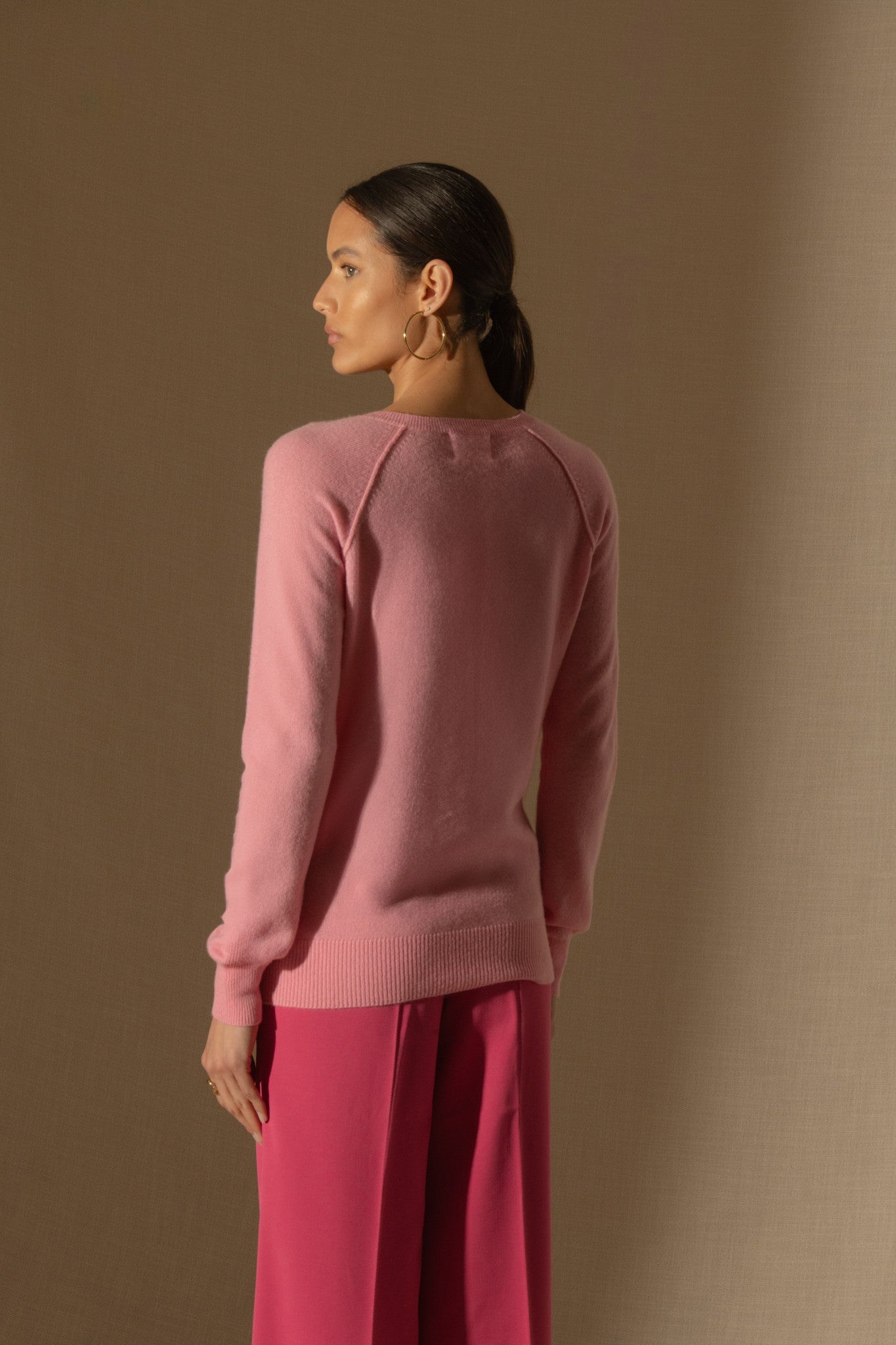 wilma pull col rond malabar 100% cachemire